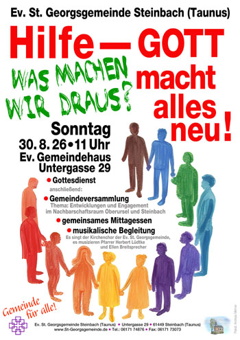 Einladung zur Gemeindeversammlung 2026