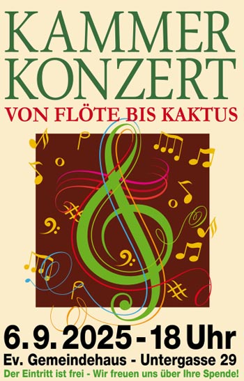 Kammerkonzert 2025 - Ev. St. Georgsgemeinde Steinbach (Taunus)