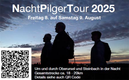 Nachtpilgertour 2025 Oberursel und Steinbach