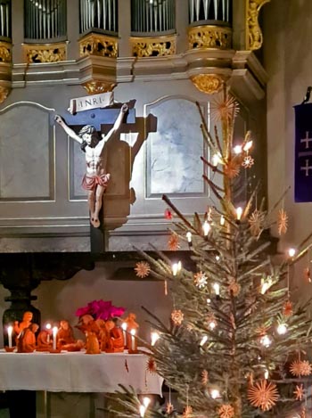 Heiligabend Weihnachten in der Ev. St. Georgskirche