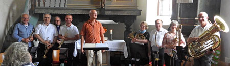 Schönberg Brass in der Ev. St. Georgskirche Steinbach (Taunus)